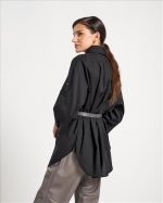 SHIRT COTTON WITH BELT - Image 6