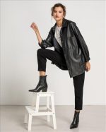 SHIRT LONG ECO LEATHER