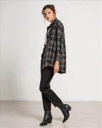 SHIRT LONG WITH BELT - Image 3