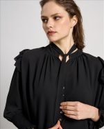 SHIRT TIE NECK LONG SLEEVE - Image 4