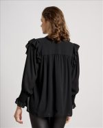 SHIRT TIE NECK LONG SLEEVE - Image 5