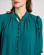 SHIRT TIE NECK LONG SLEEVE - Image 7