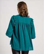 SHIRT TIE NECK LONG SLEEVE - Image 9