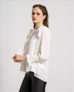 SHIRT TIE NECK LONG SLEEVE - Image 10