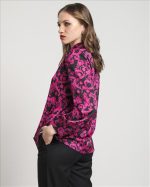 SHIRT PRINTED SATIN - Image 5