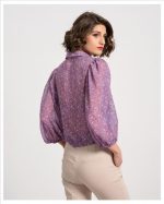 SHIRT CHIFFON FLORAL PRINT - Image 4