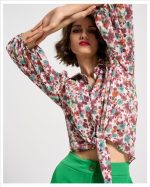 SHIRT CHIFFON FLORAL PRINT - Image 13