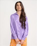 SHIRT SATIN PRINTED