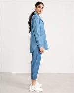 SHIRT OVERSIZE TENCEL/COTTON - Image 3