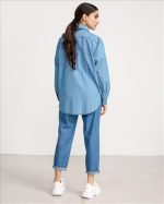 SHIRT OVERSIZE TENCEL/COTTON - Image 4