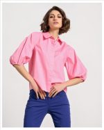 SHIRT COTTON BALLOON SLEEVE - Image 2