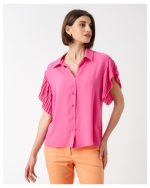 SHIRT PLEATED SHORT SLEEVE - Image 3