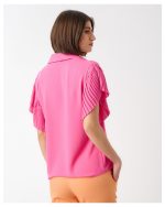 SHIRT PLEATED SHORT SLEEVE - Image 5