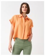 CROP SHIRT SHORT SLEEVE