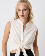 SHIRT SLEEVELESS COTTON - Image 12