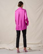 SHIRT SATIN BIG CUFF - Image 4