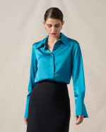 SHIRT SATIN BIG CUFF - Image 8