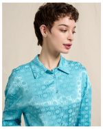SHIRT SATIN EMBOSSED - Image 8