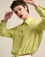SHIRT CROPPED LONG SLEEVE - Image 8