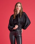 SHIRT SATIN CROPPED - Image 5
