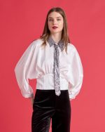 SHIRT SATIN CROPPED - Image 10