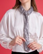 SHIRT SATIN CROPPED - Image 11