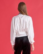SHIRT SATIN CROPPED - Image 12