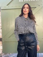 SHIRT SATIN PRINTED
