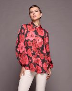 SHIRT CHIFFON FLORAL PRINT - Image 2