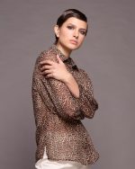 CHIFFON SHIRT ANIMAL PRINT - Image 3
