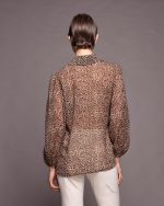 CHIFFON SHIRT ANIMAL PRINT - Image 5