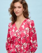 SHIRT SATIN FLOWER PRINT - Image 2