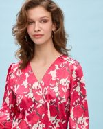 SHIRT SATIN FLOWER PRINT - Image 3