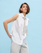SHIRT SATIN SLEEVELESS - Image 3