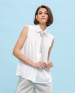 SHIRT SATIN SLEEVELESS - Image 7