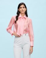 SHIRT ORGANZA STRIPES - Image 2