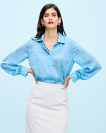 CREPE SATIN SHIRT