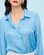 CREPE SATIN SHIRT - Image 3