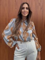 SHIRT SATIN PRINTED