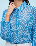 SHIRT PRINTED CHIFFON - Image 5