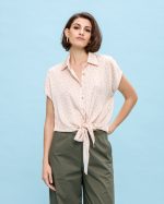 SHIRT CHIFFON PRINT HEARTS - Image 2