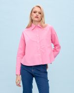 SHIRT COTTON CROPPED