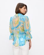 SHIRT CHIFFON ELASTIC SLEEVE - Image 4