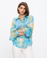 SHIRT CHIFFON ELASTIC SLEEVE - Image 5