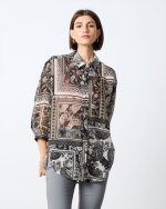 SHIRT CHIFFON PRINTED