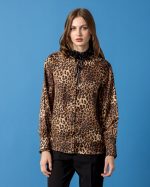 SHIRT SATIN ANIMAL PRINT - Image 9