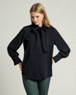 SHIRT TIE UP NECK - Image 2