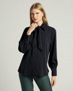 SHIRT TIE UP NECK - Image 3