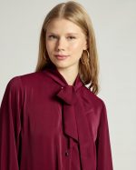 SHIRT TIE UP NECK - Image 9