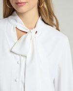SHIRT TIE UP NECK - Image 15